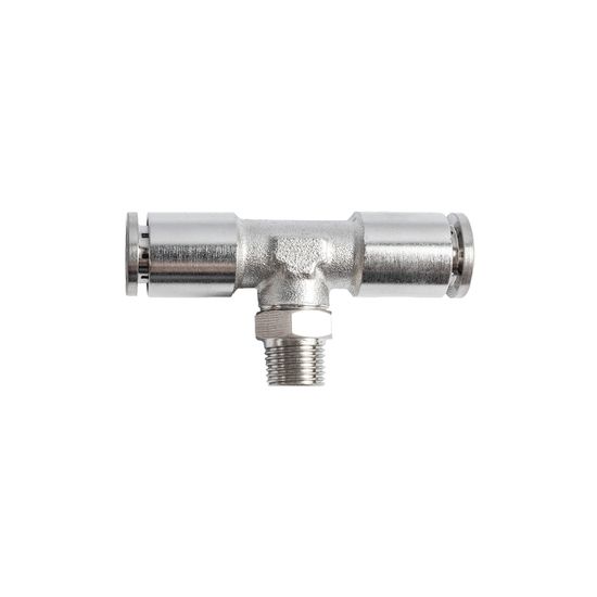 Metal Pu Fitting T-joint 8mm 1/8" M